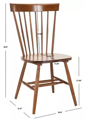 Safavieh PARKER SPINDEL SIDE CHAIR Reduced Price 2172732942 AMH8500C • $113