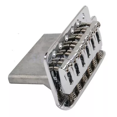 Chrome Tremolo Bridge System For Fender Stratocaster Strat Electric Guitar Parts • $19.35