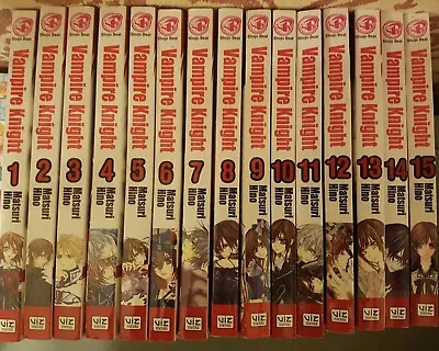 Vampire Knight Manga Volume 1-15 • £80