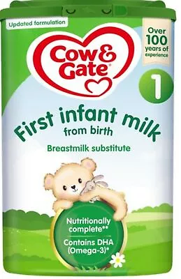 Cow & Gate 800g First Infant Milk Powder • £17.29