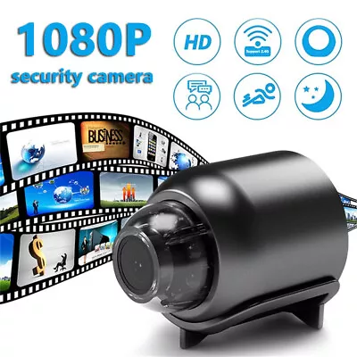 Mini Wireless Hidden Spy Camera WiFi IP Cam Home Security Night Vision HD 1080P • $12.99