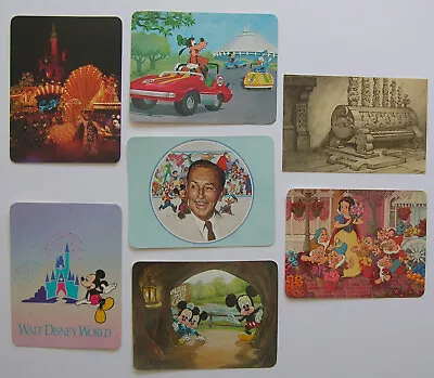 7 Walt Disney World Postcards-Snow WhiteSpectroMagic Mickey Mouse Goofy  New • $9.95