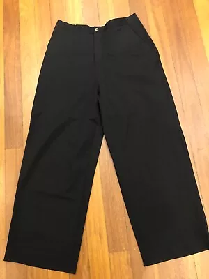 Bassike Pants- Black-Size 4 (16)-Cotton Blend-Brand New RRP420 • $109