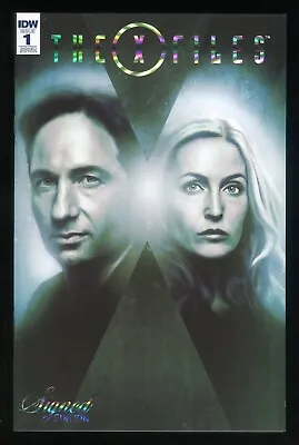 X-Files 1 Variant Comic IDW 2016 Retailer Incentive Signed Edition Mulder Scully • $30