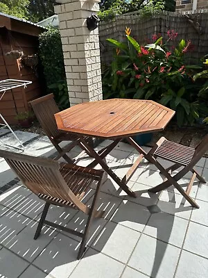 Outdoor Dining Setting -  Wood • $46.05