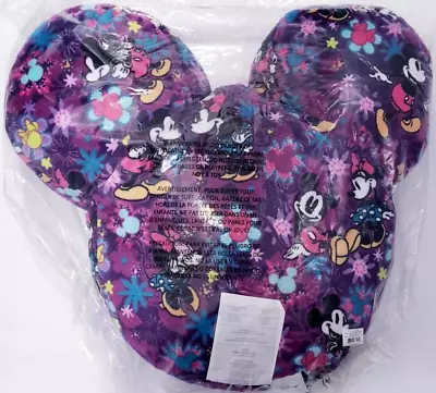 Vera Bradley Disney Mickey & Minnie's Fleece Pillow Sweet Floral EXACT ONE NWT • $99.99