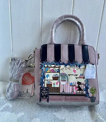 Vendula London Rare Mini Tote Wool Shop Bag Handbag With Crossbody Strap • £99.99
