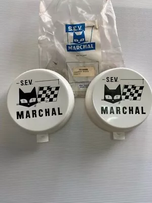 Marchal 6  670 710 810 S.E.V. Driving Fog Light Lamps Covers NOS Original Pair • $155