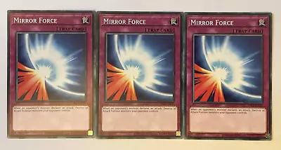 ☆ 3 X LDK2-ENY35 - Mirror Force UNL Edition Common YuGiOh • £2.95