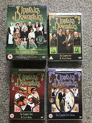 Upstairs Downstairs The Complete Series 1-5 Dvd Boxset Official Uk Pal Region 2 • £19.99