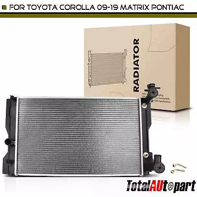 Radiator For Toyota Corolla 2009-2019 Matrix 2009-2014 Pontiac Vibe L4 1.8L Auto • $63.99