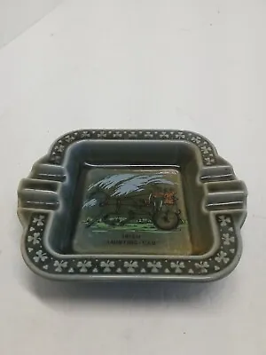 Vintage Wade Cigarette Ashtray Porcelain Irish Jaunting Car Ireland • $4