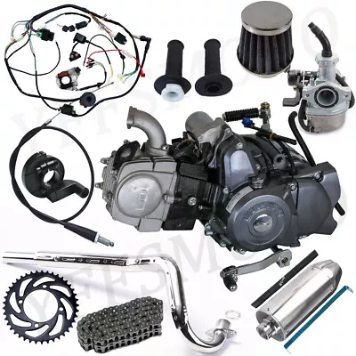 4-Stroke Lifan 125cc Full Engine Motor For CT70 CL70 Z50 CRF70 Pit Pro Dirt Bike • $599.47