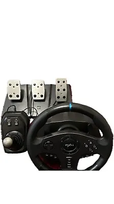 PXN V9 Steering Wheel & Pedals & Shifter For PC/PS3/PS4/SWITCH/XBOX ONE • $125