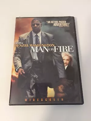 Man On Fire (DVD 2004) Widescreen  • $8