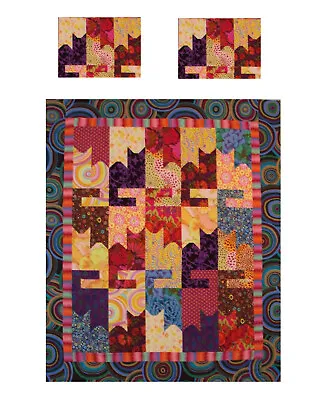 Miniature Dollhouse Cat Quilt Peggy Martin Quilt Top Computer Printed Fabric   • $9.88