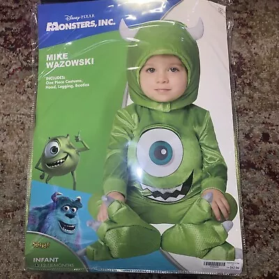 Mike Wazowski  12-18 Months  Costume  Disney Monsters Inc Halloween • $30