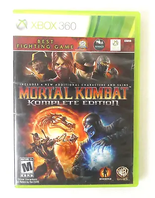 Mortal Kombat Komplete Edition (Microsoft Xbox 360 2012) • $19.95