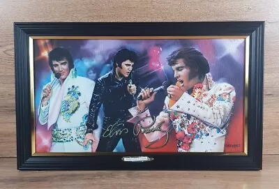 Bradford Exchange Elvis Presley King Of Rock 'n' Roll Canvas  LIGHT Of A LEGEND  • $124.32