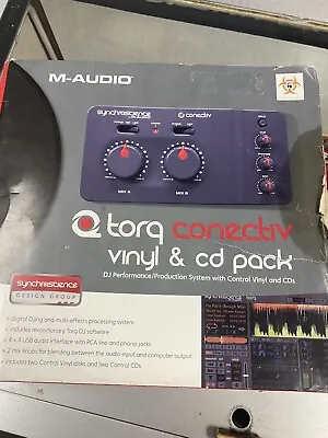 M-Audio Torq Conectiv Vinyl & CD Pack! Free Shipping! • $149.25