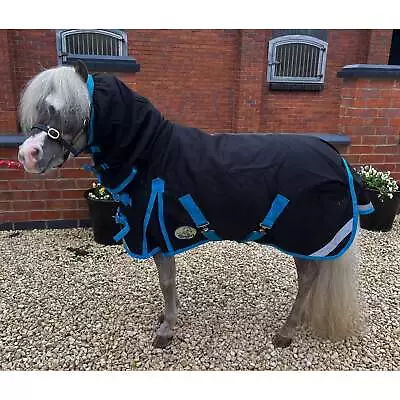 Ruggles Shetland-Miniature-Donkey-Section A 280g Combo Neck Turnout Rug • £83