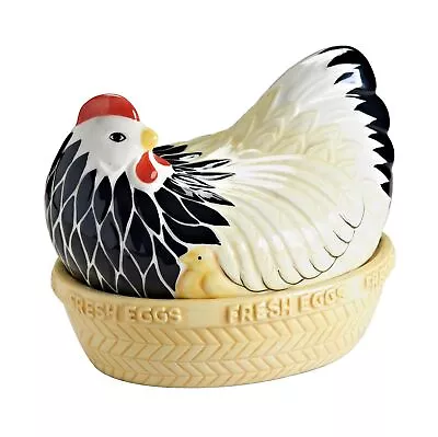 Mason Cash Earthenware Mother Hen Egg Nest Holder Rack Kitchen Storage Display • £25.95