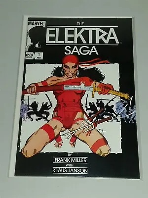 Elektra Saga #1 Nm (9.4 Or Better) Marvel Comics February 1984  • £9.99