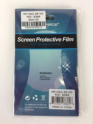 Lot( 10 ) Monoprice 8369 Screen Protective Film For HTC MyTouch 3G • $7.36