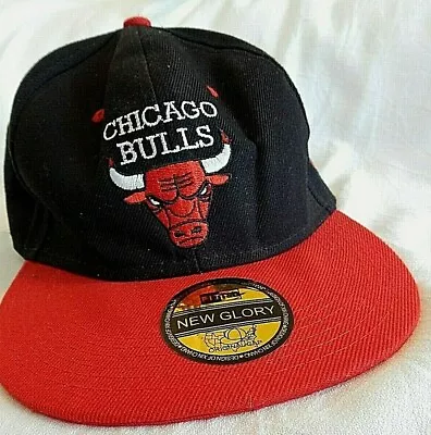 Chicago Bulls Snap Back Cap 90's Black/Red • $19.95