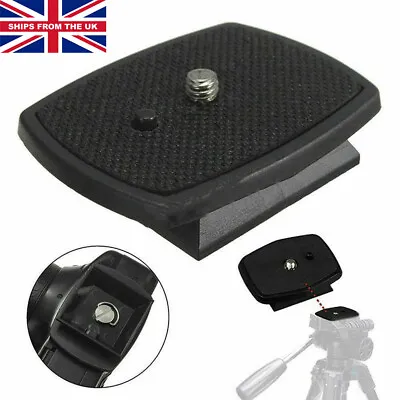 UK Tripod Quick Release Plate For Sony D580Rm D680Rm R640 Dslr Velbon Camera • £4.88