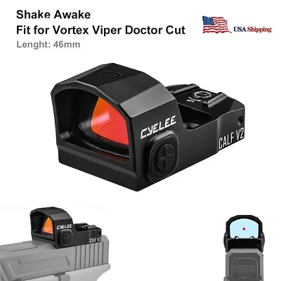 Mini Red Dot Reflex Sight CALF V2 Fit Viper Doctor Cut Canik TP9SF Glock 17 MOS • $112.59