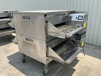 2018 Middleby Marshall PS638G Gas Conveyor Pizza Oven Double Stack WOW2 A • $9750