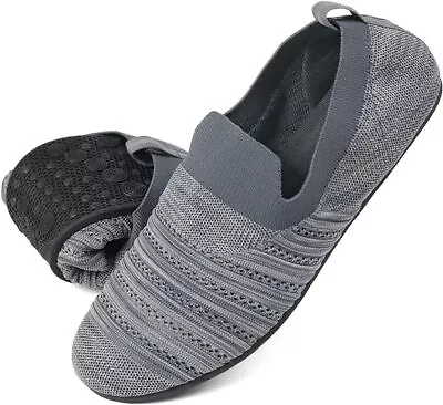 Mens Breathable Elastic Lightweight Slippers Soft Sole House Shoes • $19.98