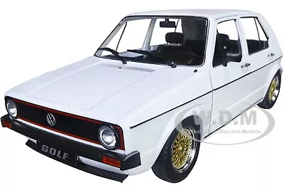 1983 Volkswagen Golf L Custom White 1/18 Diecast Model Car Solido S1800211 • $55.99