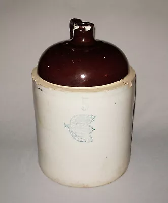 Antique Vtg Buckeye Pottery Company Macomb Illinois Stoneware Jug Scarce Stamp • $270