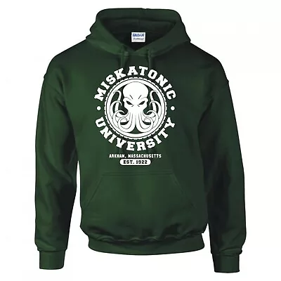 £21.99 • Buy Inspired By Hp Lovecraft  Cthulhu Miskatonic University  Hoodie