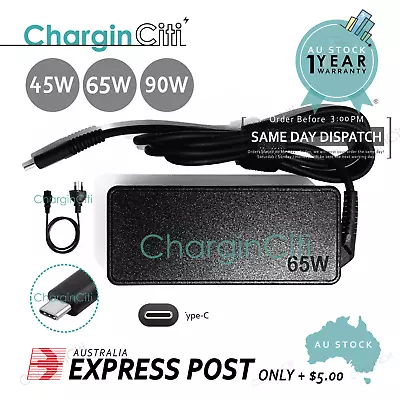 USB Type-C Adapter Laptop Charger Power 65W 90W For Lenovo ThinkPad Acer Dell HP • $12.99