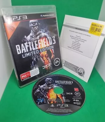 Battlefield 3  Limited Edition (Sony PlayStation 3 2011) War Shooter - Complete • $8.54