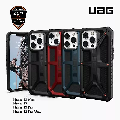 Urban Armor Gear (UAG) IPhone 13 Pro Max Monarch Mil.Spec Case Rugged Cover • £49.95