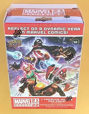 2021-22 Upper Deck Marvel Annual Factory Sealed Blaster Box • $18.95