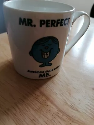 £2.90 • Buy Mr. Perfect White Coffee/Tea Mug Mr. Men 2015 Roger Hargreaves Rare