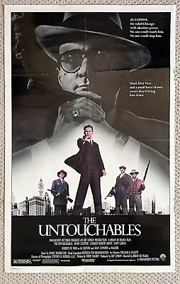 🔥The Untouchables ORIGINAL 27x41 ONE-SHEET POSTER Kevin Costner 🔥 Sean Connery • $24.95