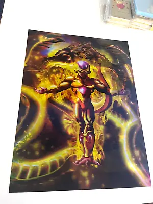 Dragon Ball Z 3D Holographic Poster - Goku Vegeta Frieza • $16.99