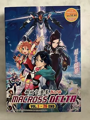 Macross Delta - Complete Anime Tv Series Dvd Box Set (1-26 Eps) Ship From Us Oop • $54.68