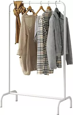 Heavy Duty Metal Clothes Rail Storage Garment Shelf Hanging Display Stand Rack • $19.99