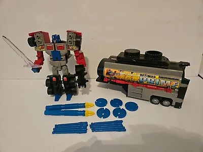 1994 Hasbro Transformers G2 Laser Optimus Prime Complete Tested Good Condition • $175