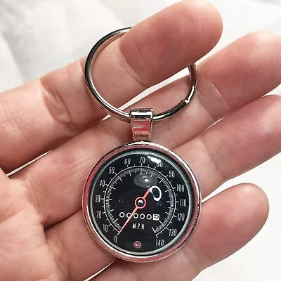 $12.95 • Buy Vintage Chevy Camaro 140 MPH Speedometer Keychain Reproduction Chevrolet 1st Gen