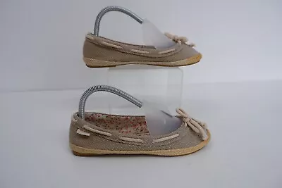 Fat Face Womens Shoes Size Uk 5 Eu 38 Beige Flats BRAND NEW RRP £22 • £11.25