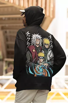 Naruto Rasengan Hoodie Itachi Uchiha Jiraiya Horro Anime Manga Style Hoodie • $47.50