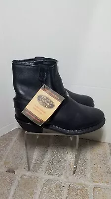 NWT$179 River Road Ranger Womens Lo Cut Harness Motorcycle Biker Boots Sz6 Black • $50